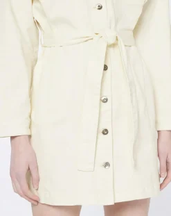 Robe en Denim Patti écrue