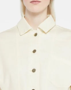 Robe en Denim Patti écrue