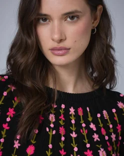 Robe en Laine mélangée Claudine noire