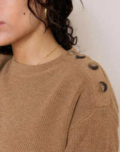 Robe en Laine mélangée Tiphaine mocha