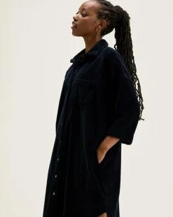 Robe en Velours côtelé Gladys america