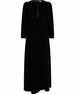 Robe en Velours satiné Princesse noire