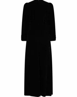 Robe en Velours satiné Princesse noire