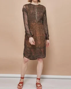 Robe Frances granit cumin