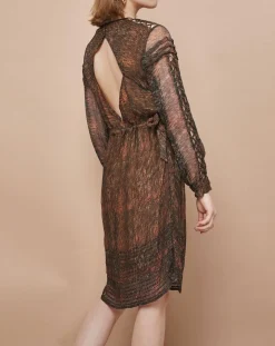 Robe Frances granit cumin