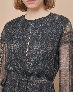 Robe Frances granit encre