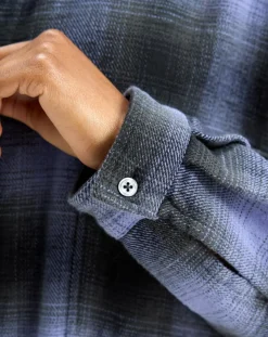 Robe Gen à carreaux violette