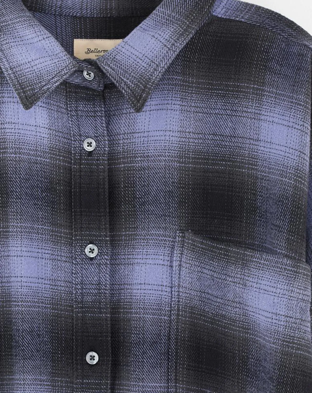 Robe Gen à carreaux violette