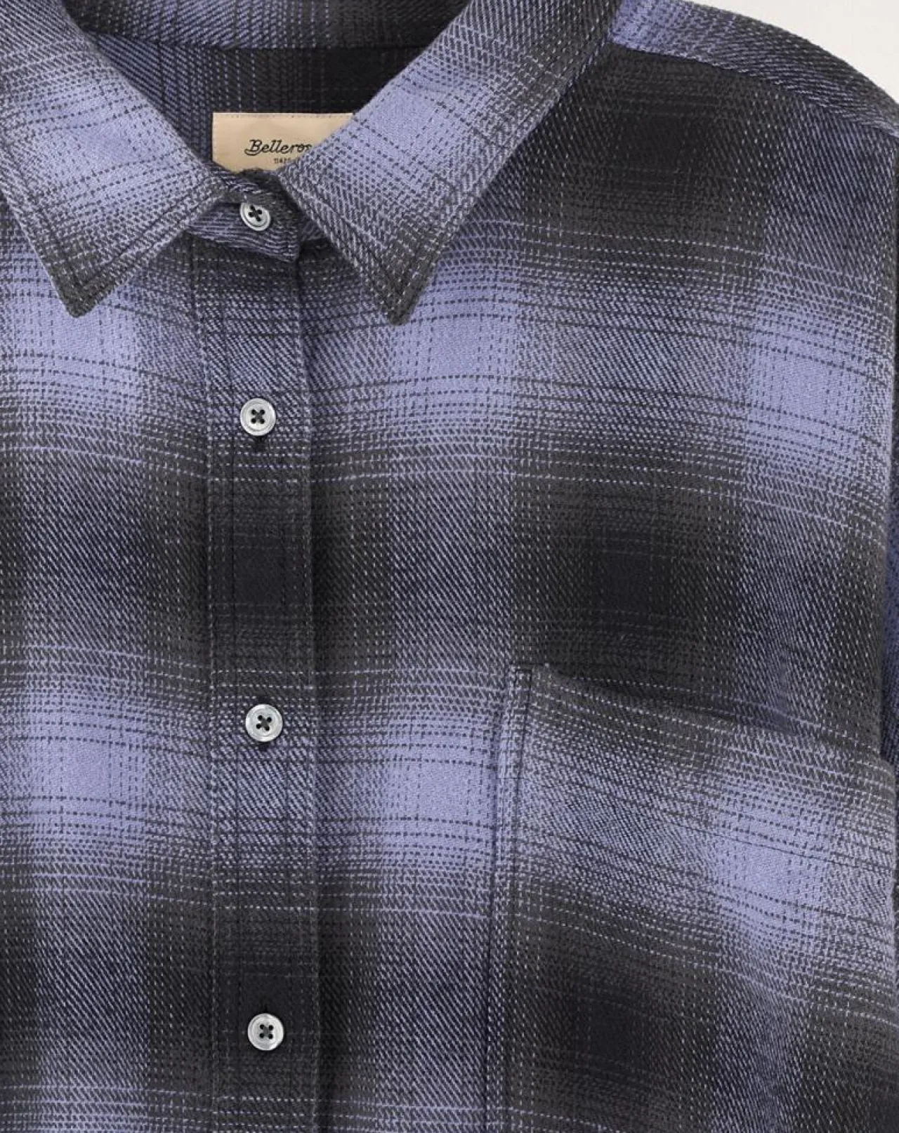 Robe Gen à carreaux violette