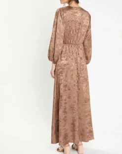 Robe irisée Glam marron