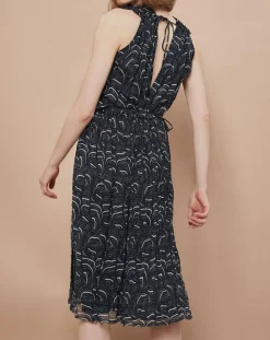 Robe Josepha vague bleue