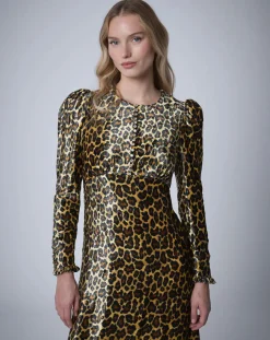 Robe longue en Velours Panther unique