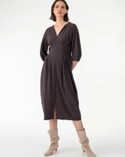 Robe Longue Miranda choco