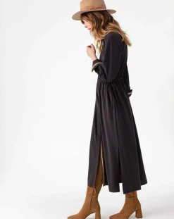 Robe Longue Rhea choco