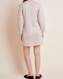 Robe Maille Love miel