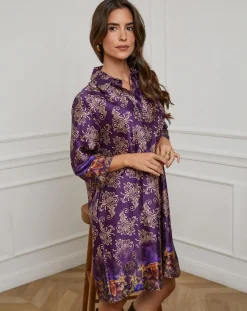 Robe Marine violette