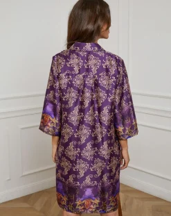Robe Marine violette