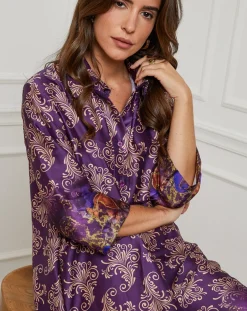 Robe Marine violette