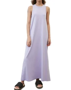 Robe maxi violet clair