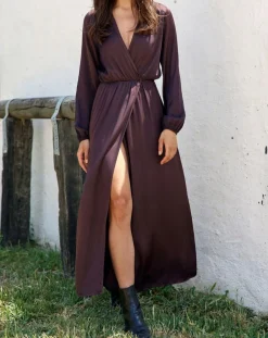Robe Mayfair raisin