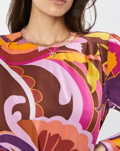 Robe Messer psyché multicolore