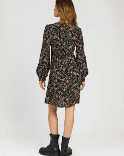 Robe Molly paisley noir