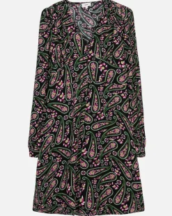 Robe Molly paisley noir