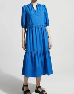 Robe Nahe bleu vif