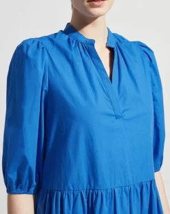 Robe Nahe bleu vif