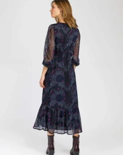 Robe Oclande hilda bleu