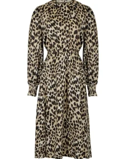 Robe Panthère Coeur léopard