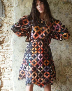 Robe Patchwork 70 noire