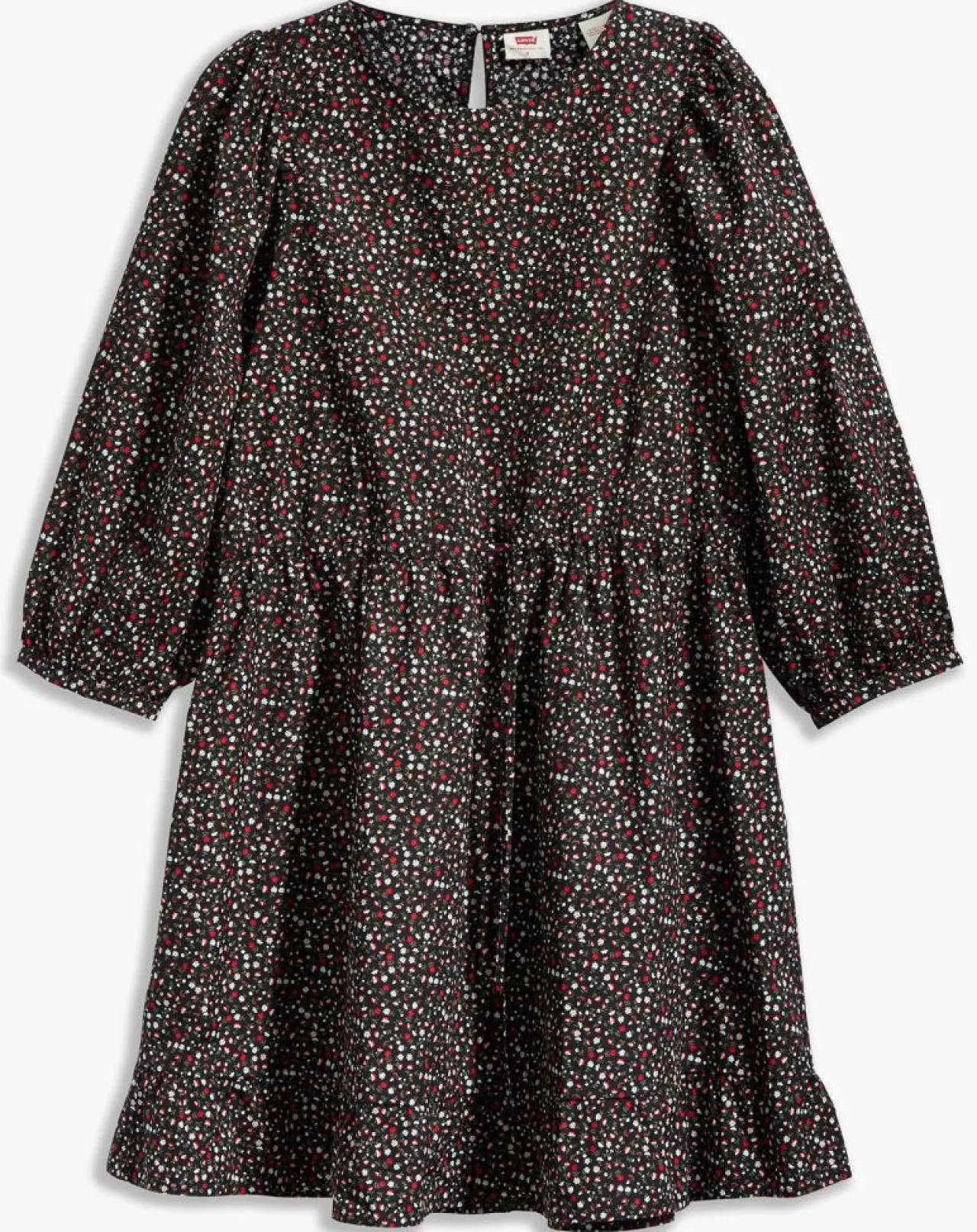 Robe Primrose imprimé floral noire