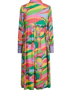 Robe Purple Country multicolore