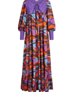 Robe Purple Country print lila