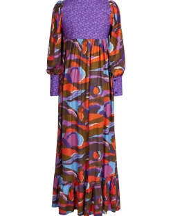 Robe Purple Country print lila