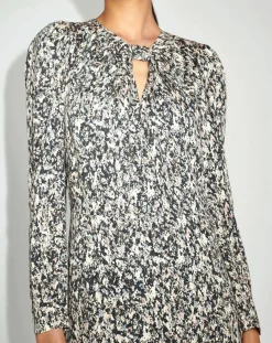 Robe Riagan imprimée noire