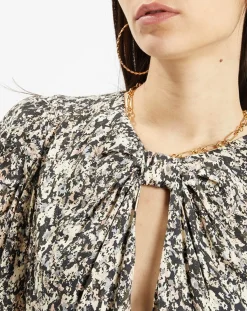 Robe Riagan imprimée noire