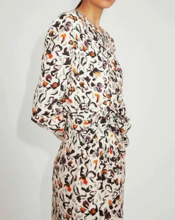 Robe Richie imprimée multicolore