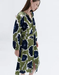 Robe Rmolly à fleurs fougère