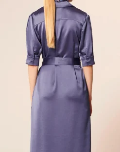Robe Rocha bleu violet