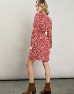 Robe Roll rouge brique