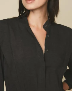 Robe Rooka gris foncé