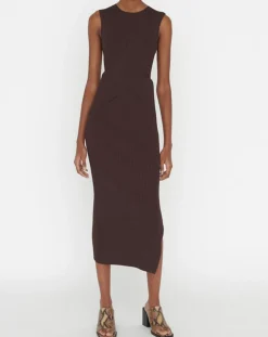 Robe Rossana chocolat