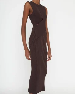 Robe Rossana chocolat