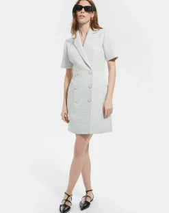 Robe Rwanda bleu ciel