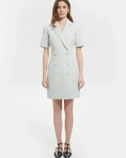 Robe Rwanda bleu ciel