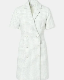 Robe Rwanda bleu ciel