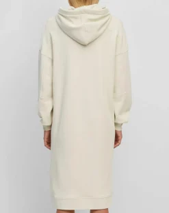 Robe sweat en Coton bio écrue