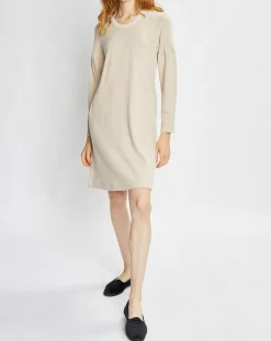 Robe Sweethome beige/blanc